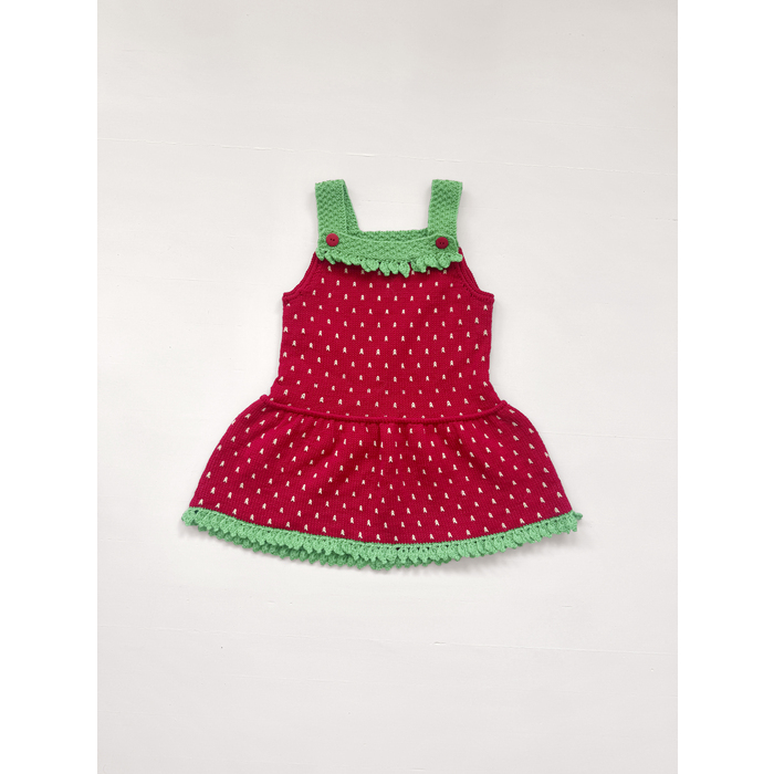STRAWBERRY kjole (Oppskrift) - Bilde 2