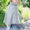 Hazy Sky Poncho