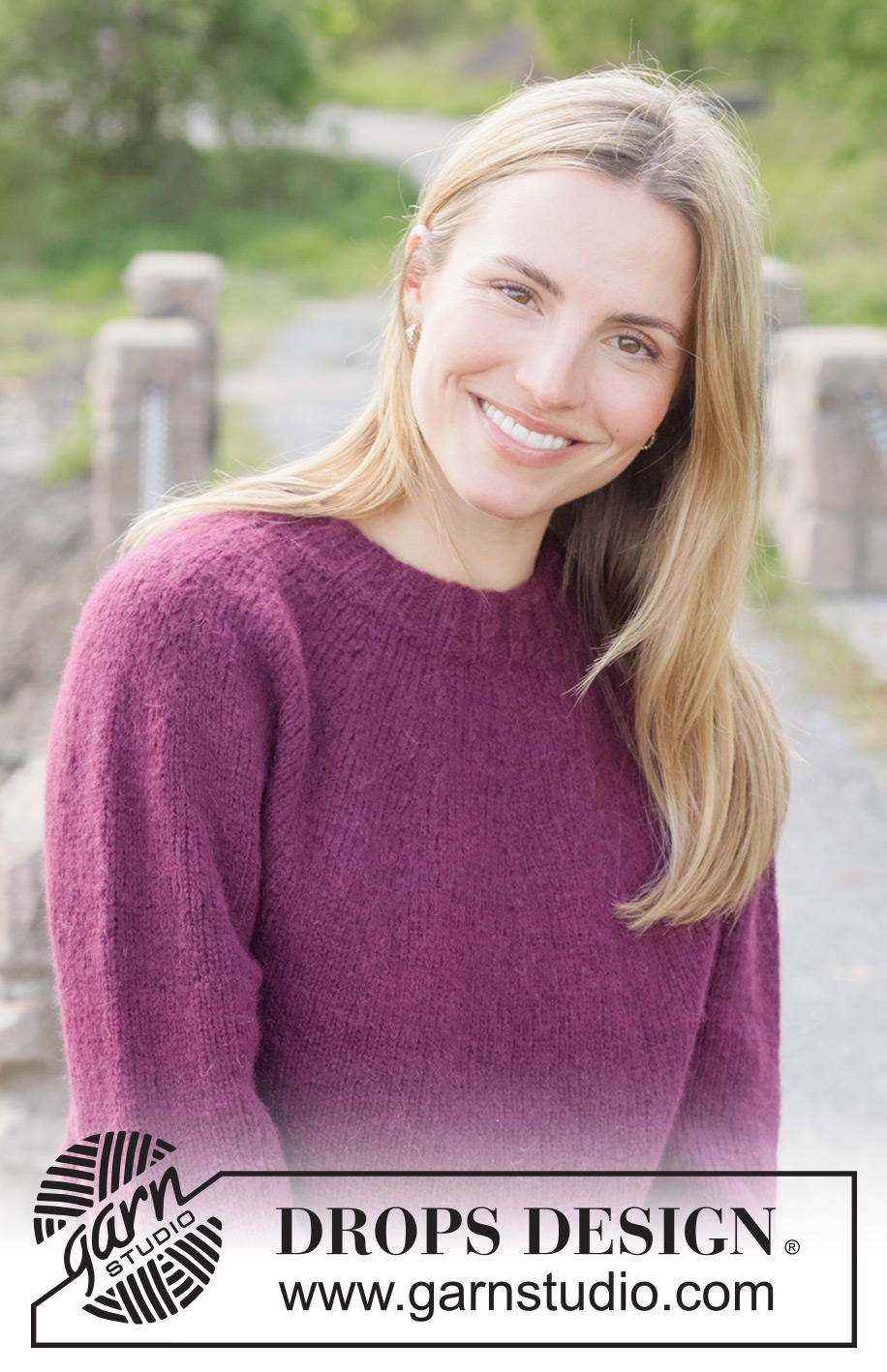 Purple Dahlia Sweater - Bilde 3