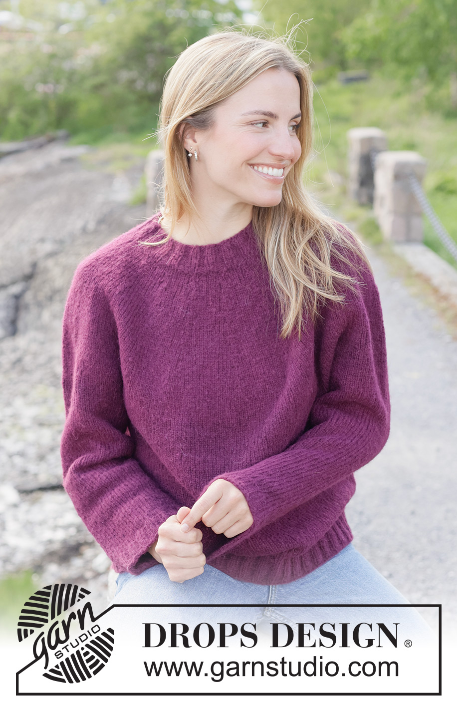 Purple Dahlia Sweater - Bilde 5