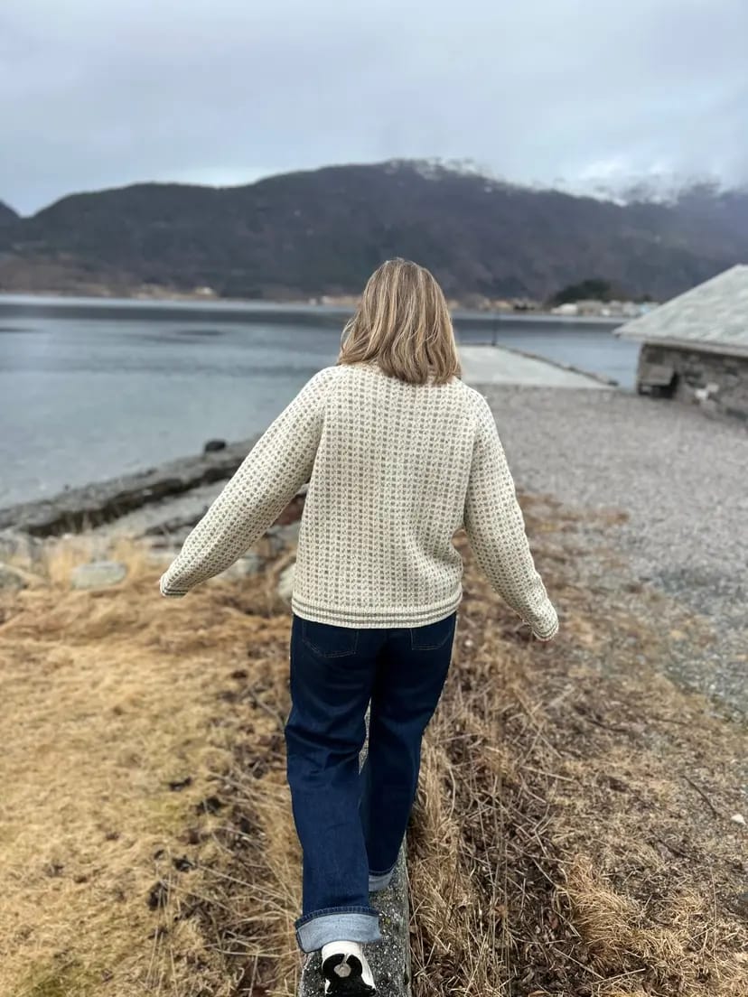 528 Islender i Finull til dame (Oppskrift) - Bilde 3