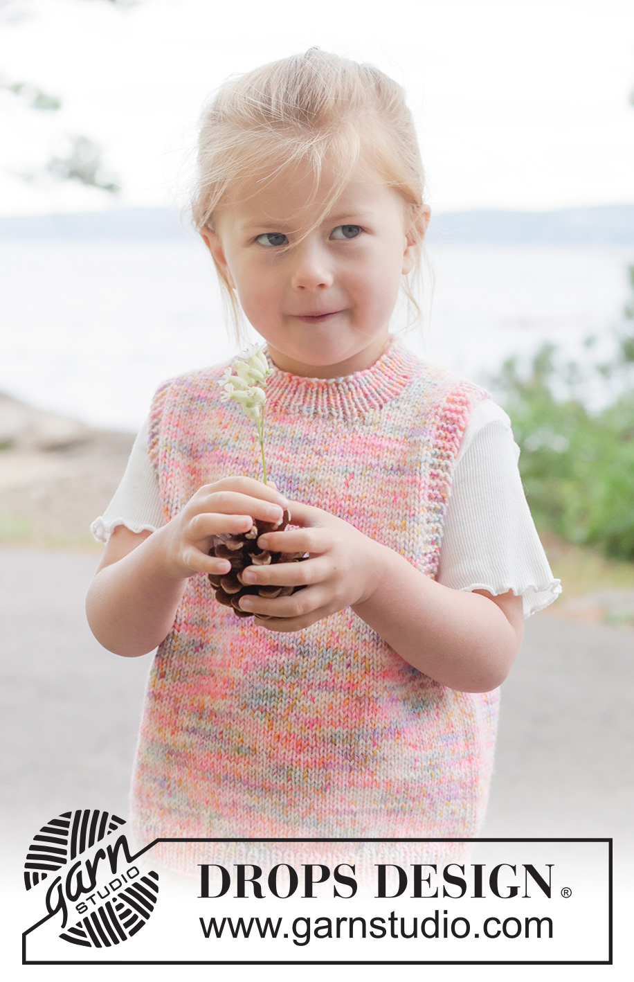 Sprinkles and Smiles Vest (Oppskrift) - Bilde 3