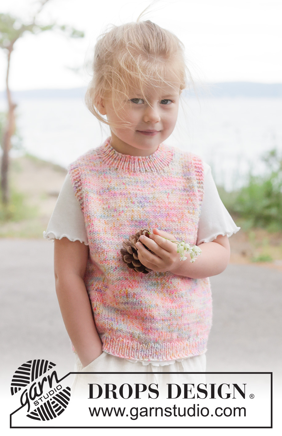Sprinkles and Smiles Vest (Oppskrift) - Bilde 5