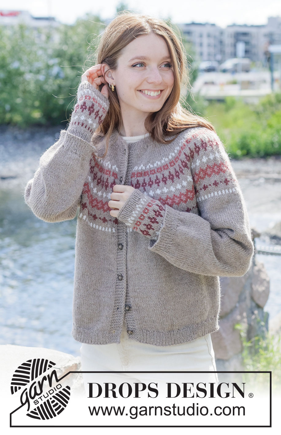 Berry Charm Cardigan (Oppskrift) - Bilde 3