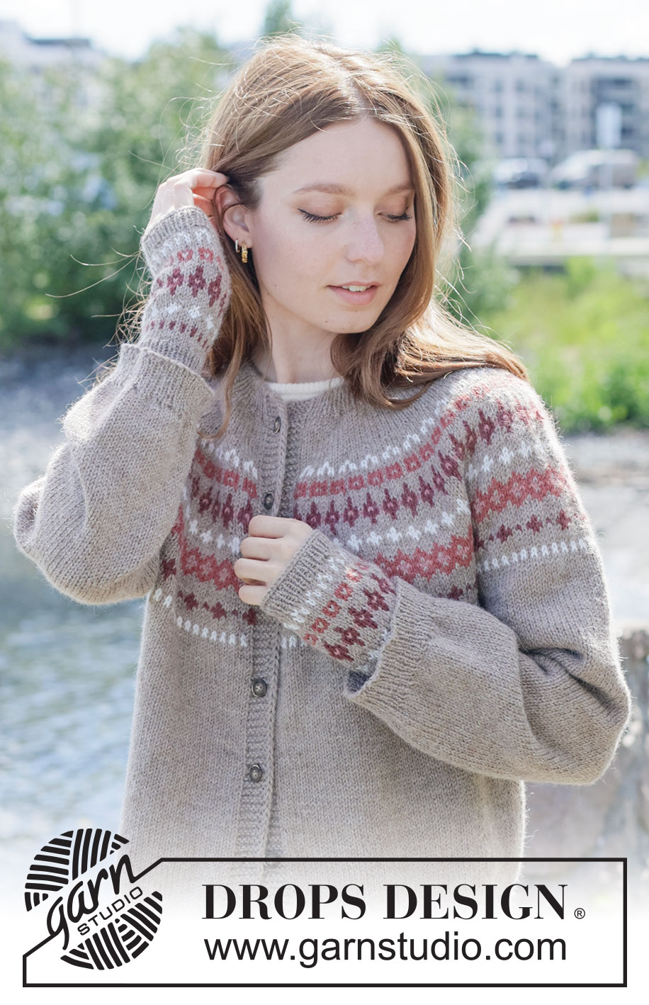 Berry Charm Cardigan (Oppskrift) - Bilde 4