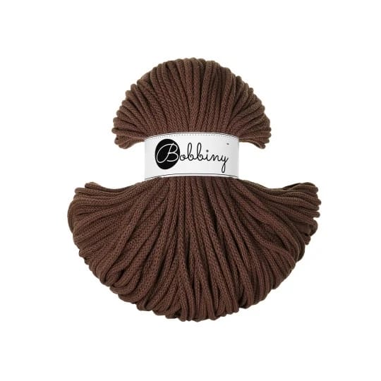 Premium Flettet Snor 5mm 100m - Bobbiny