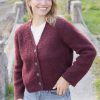 Cranberry Season Cardigan (Oppskrift)