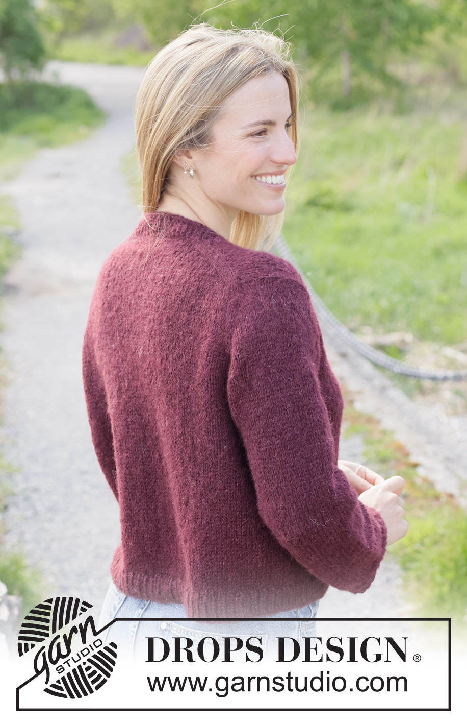 Cranberry Season Cardigan (Oppskrift) - Bilde 2