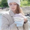 Frosted Rose Hat