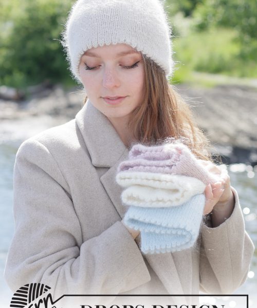 Frosted Rose Hat