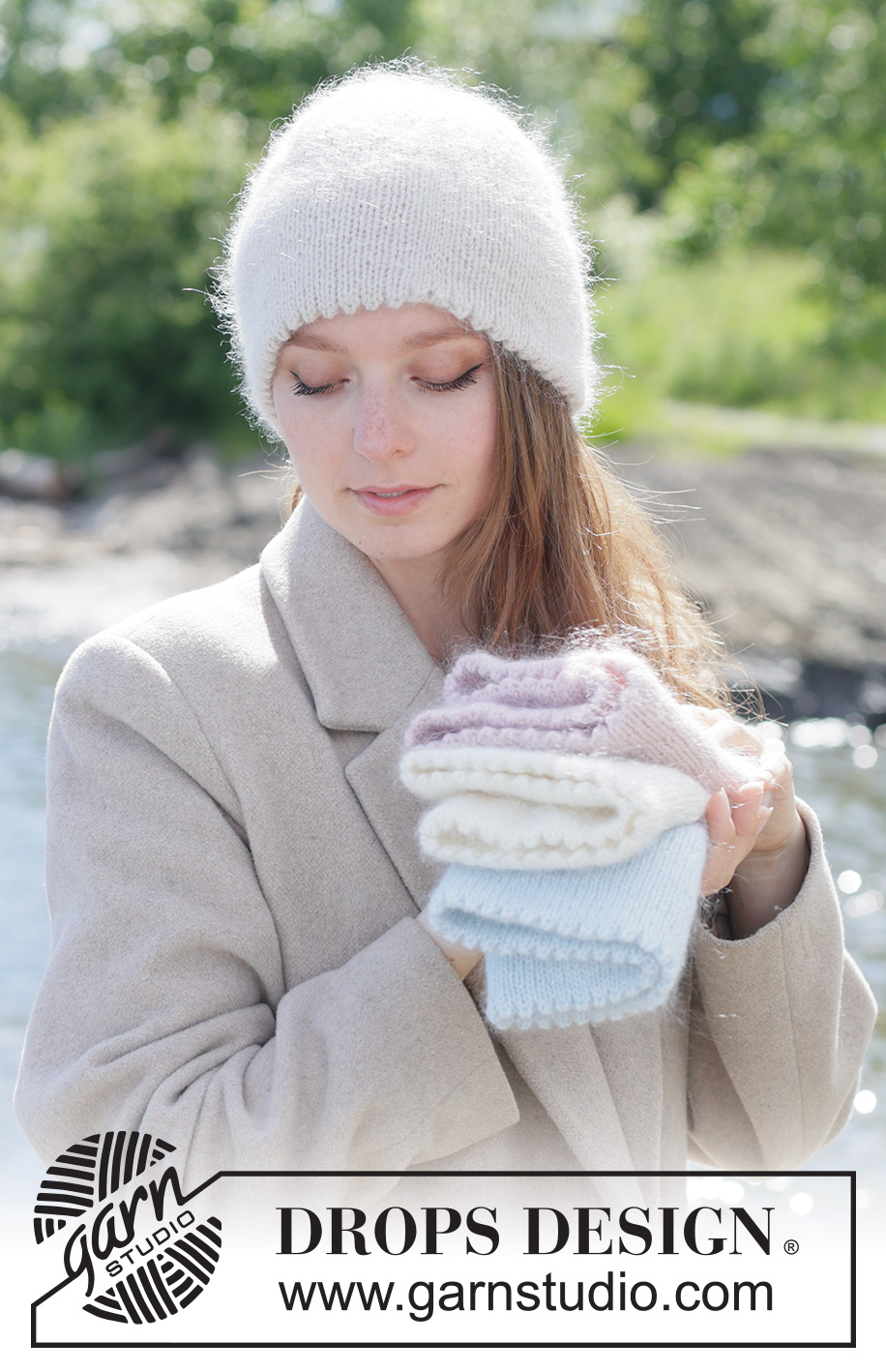 Frosted Rose Hat