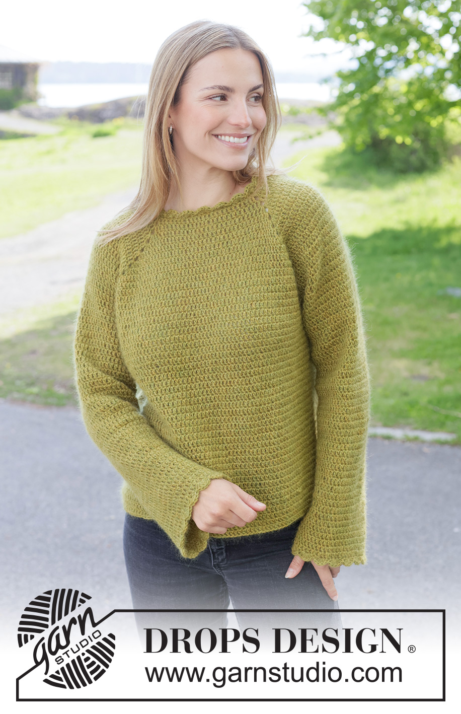 Mossy Ridge Sweater (Oppskrift)