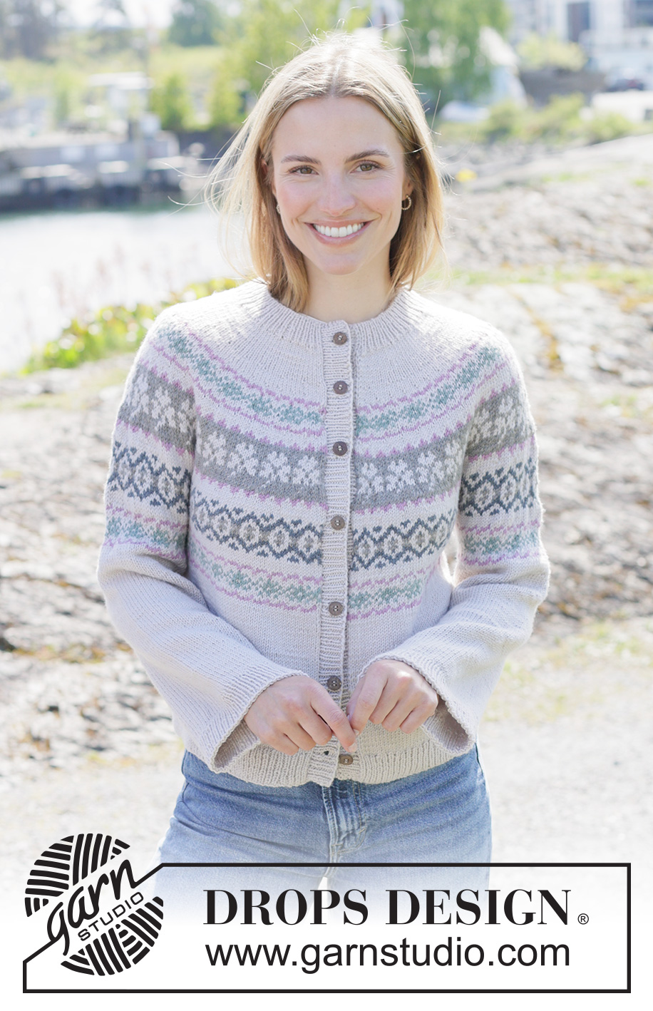 Northern Mosaic Cardigan (Oppskrift)