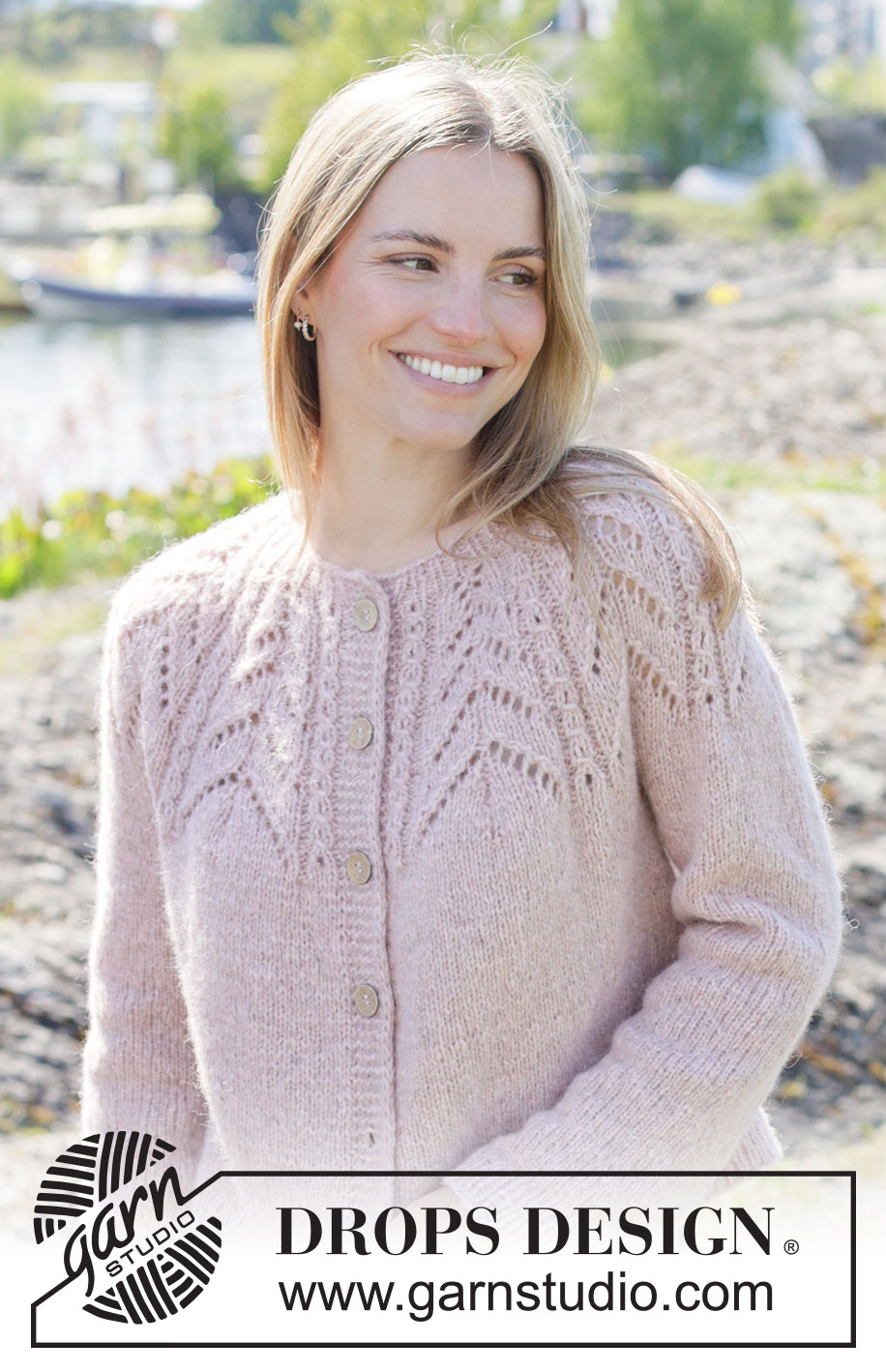 Pink Dove Cardigan (Oppskrift) - Bilde 2