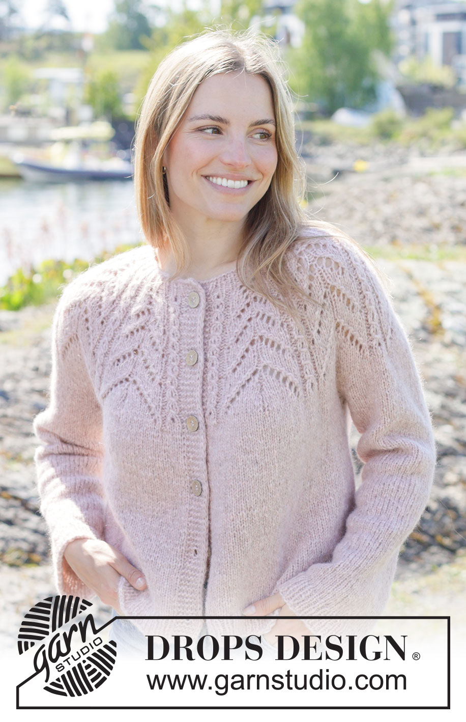 Pink Dove Cardigan (Oppskrift) - Bilde 3