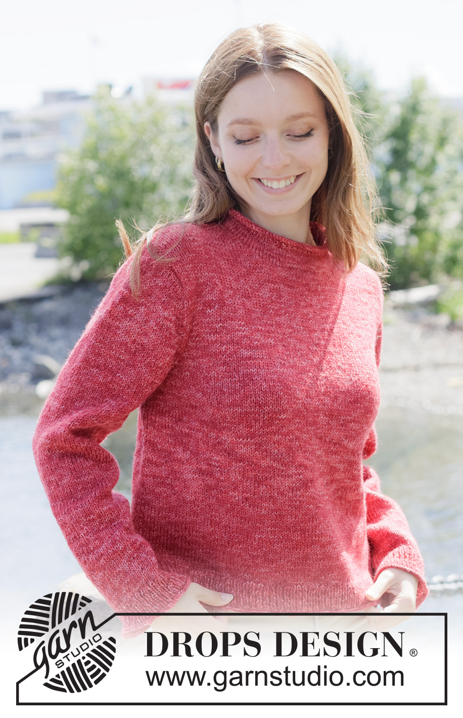 Red Moon Sweater (Oppskrift)
