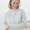 Riverside Braids Sweater (Oppskrift)