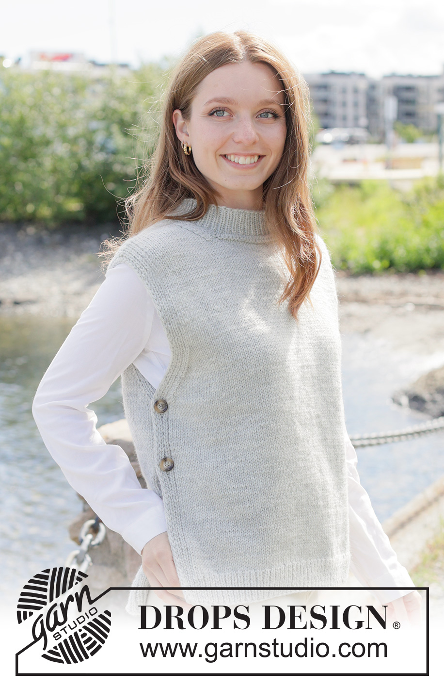 Silver Cove Vest (Oppskrift)