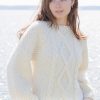 Snow Cables Sweater (Oppskrift)