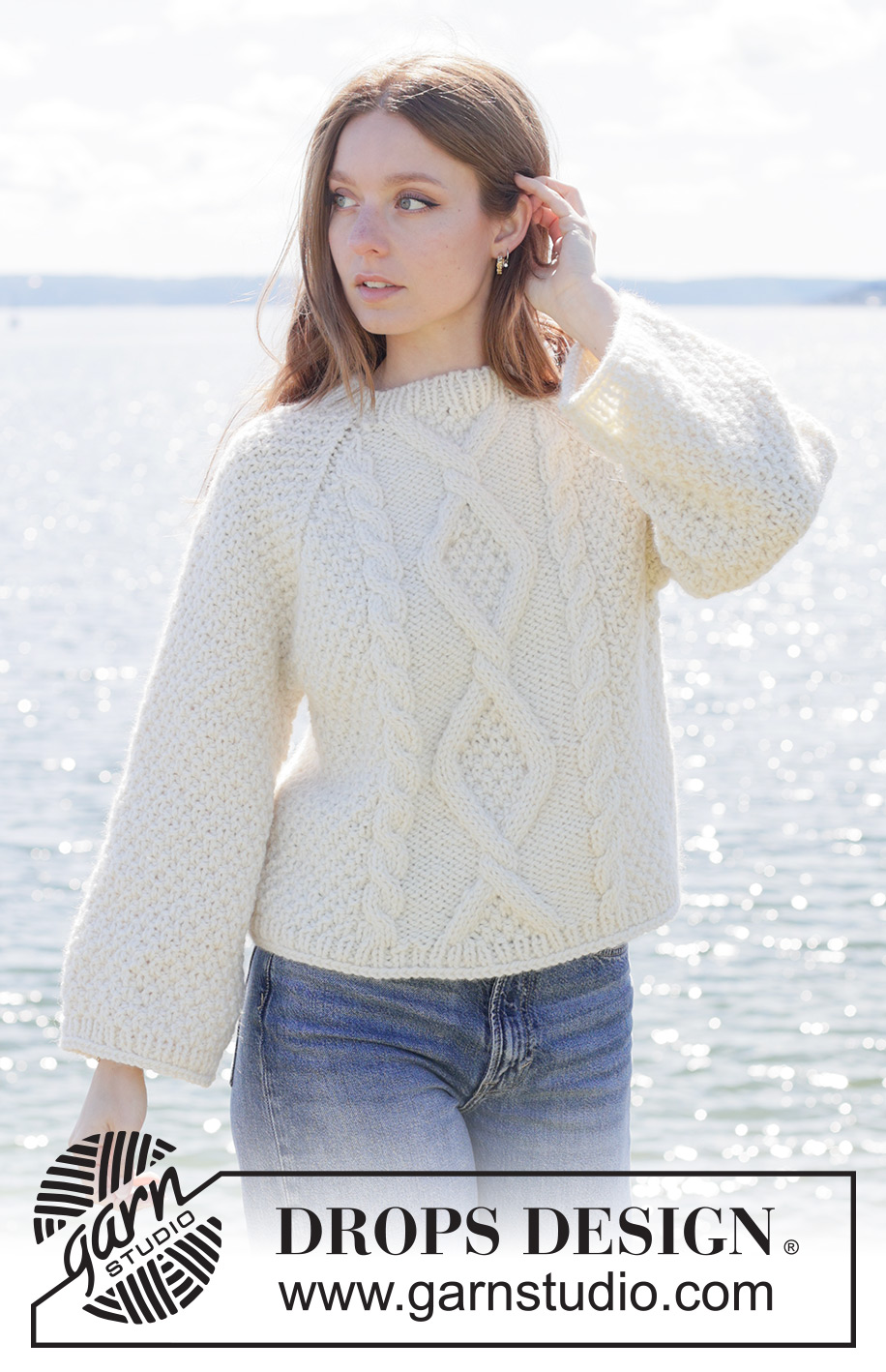 Snow Cables Sweater (Oppskrift) - Bilde 3