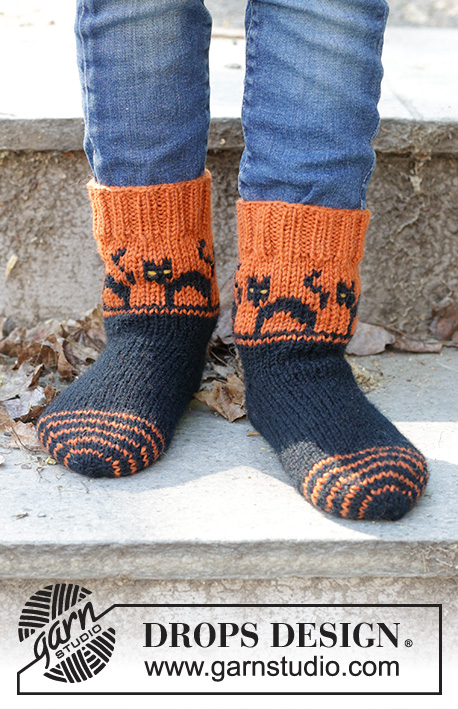 Spooky Sunset Socks (Oppskrift) - Bilde 2