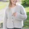 Swirling Winter Cardigan (Oppskrift)