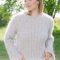 Swirling Winter Sweater (Oppskrift)