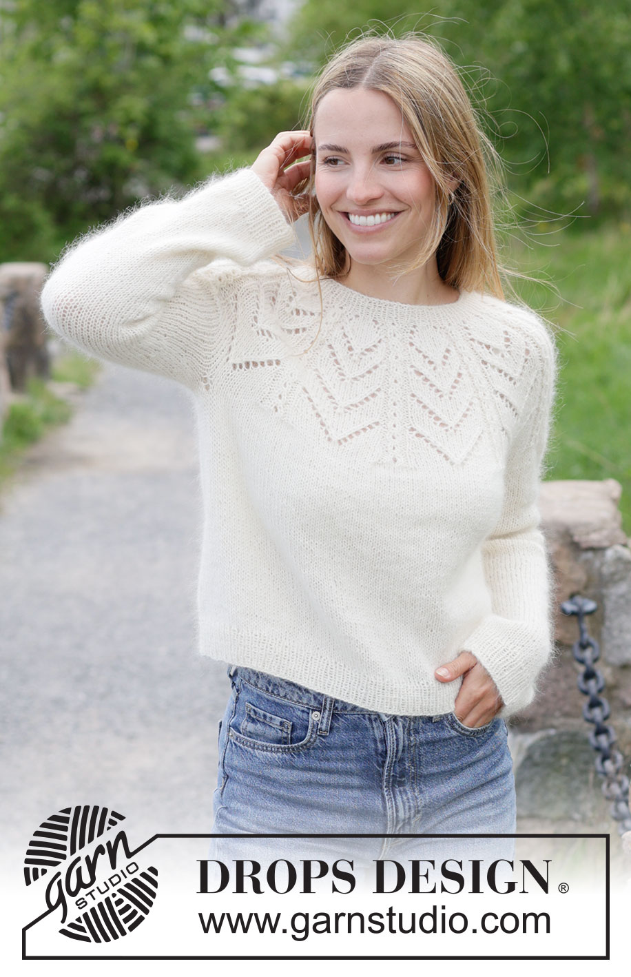 White Lotus Sweater (Oppskrift)
