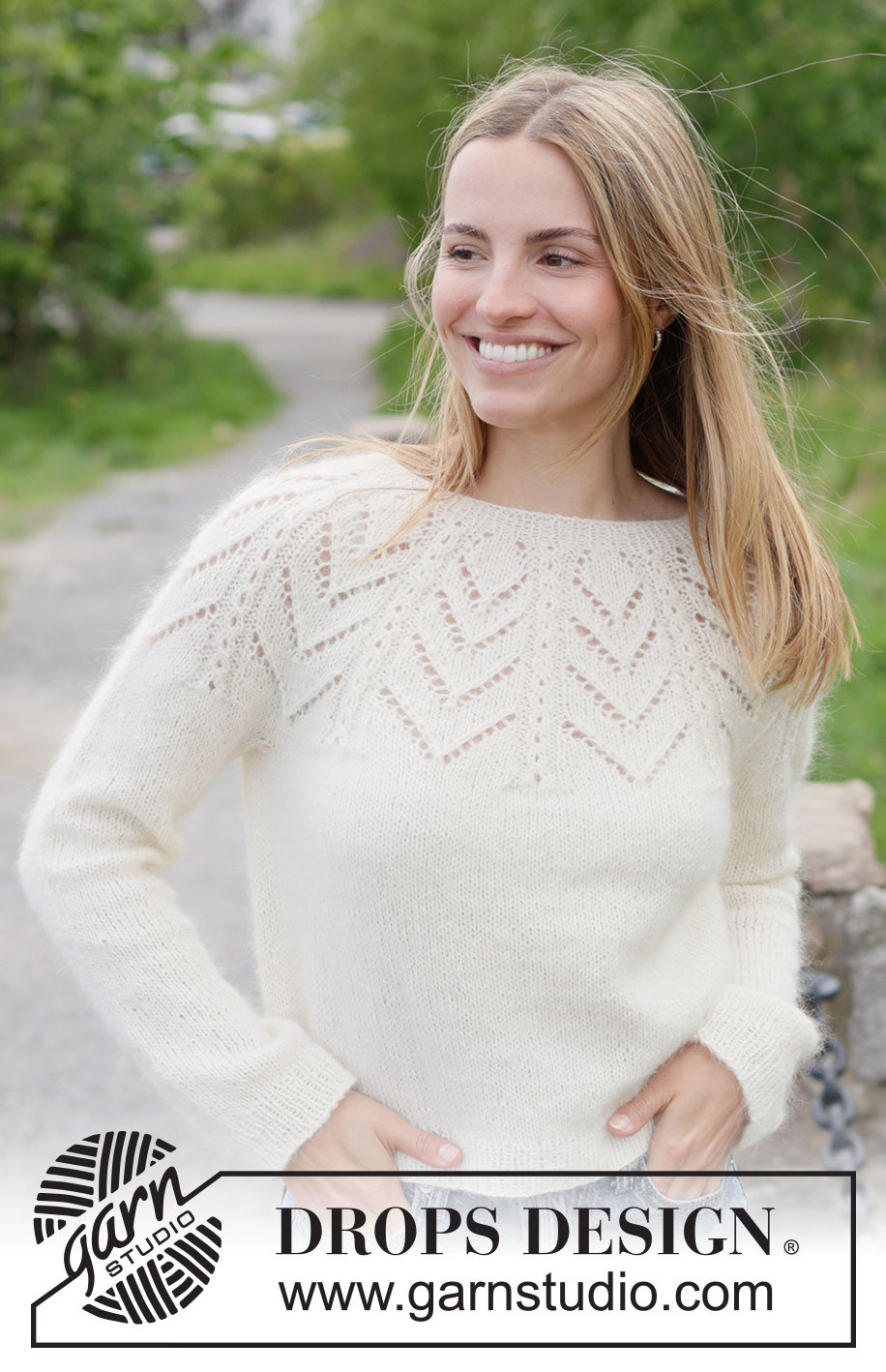 White Lotus Sweater (Oppskrift) - Bilde 2