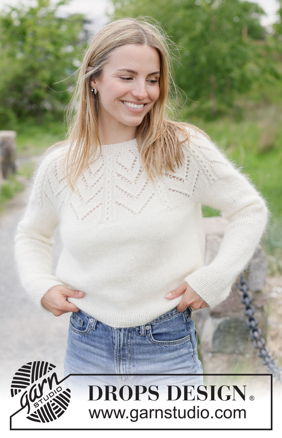 White Lotus Sweater (Oppskrift) - Bilde 3