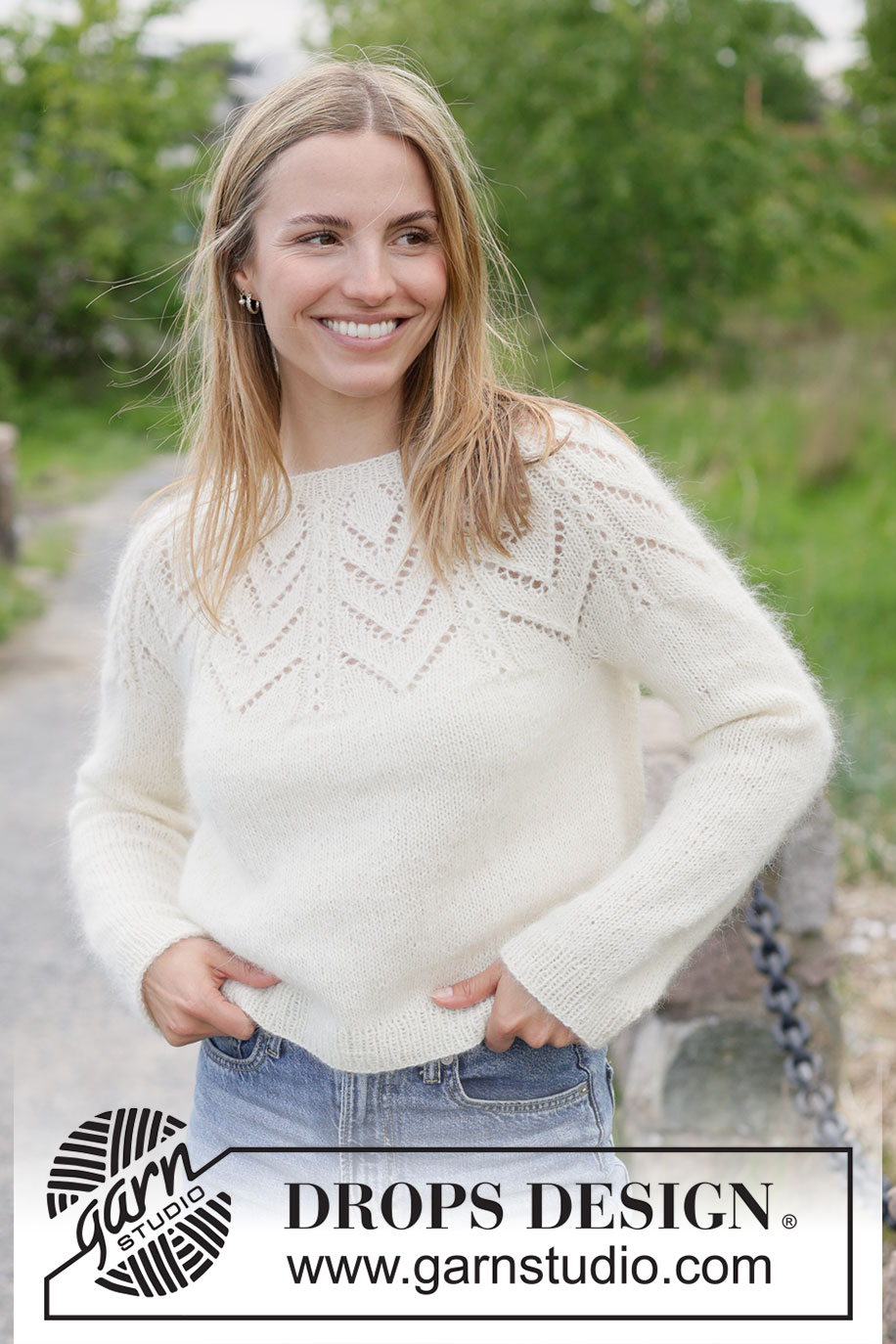 White Lotus Sweater (Oppskrift) - Bilde 4