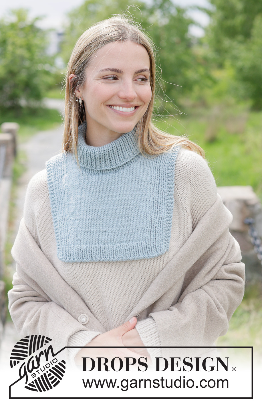 Arctic Mist Neck Warmer (Oppskrift)