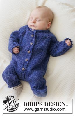 Baby Blue Bird Overall