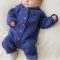 Baby Blue Bird Overall (Oppskrift)