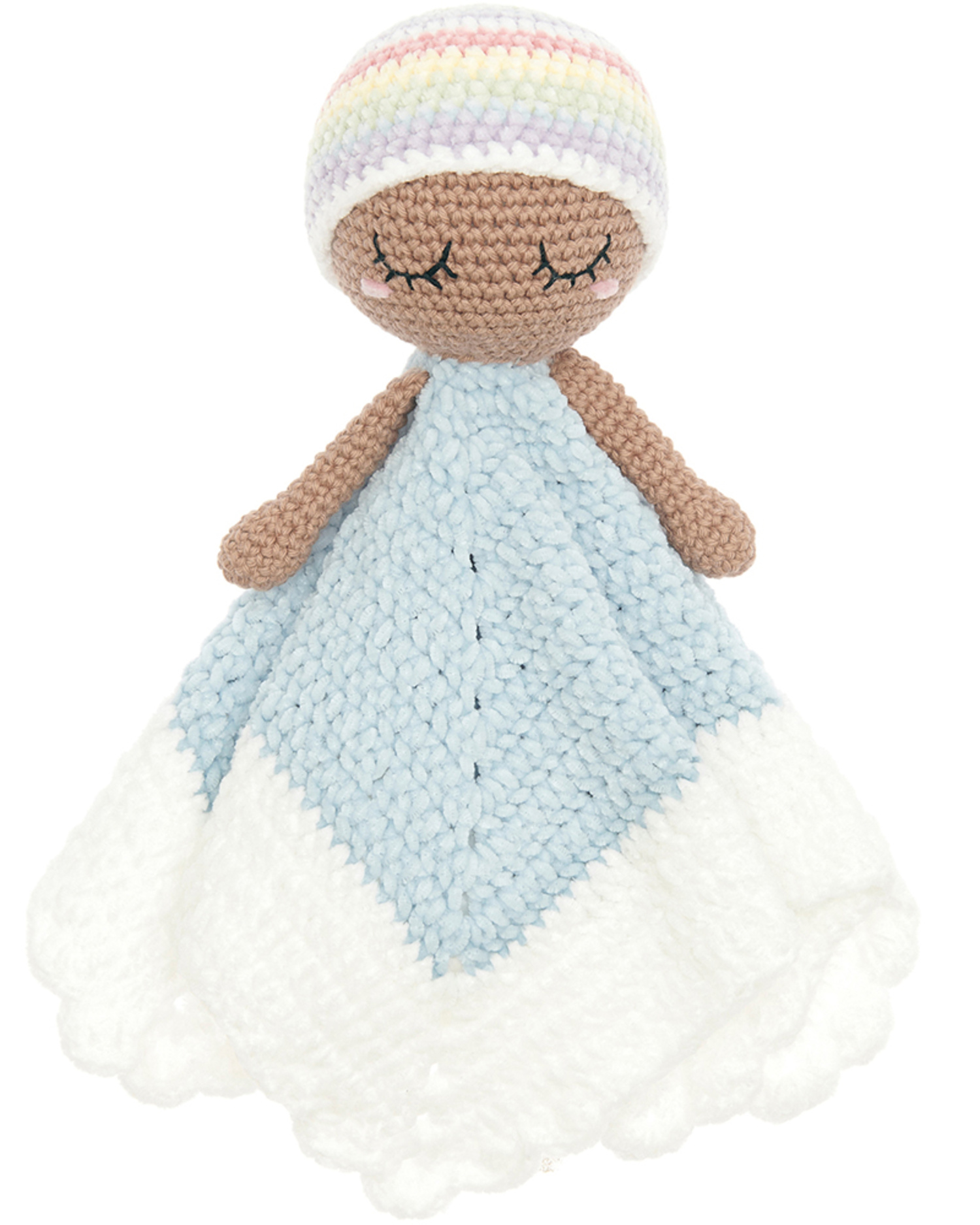 Ricorumi Crochet Kit "Baby Blankies" Pastel Rainbow - Bilde 2
