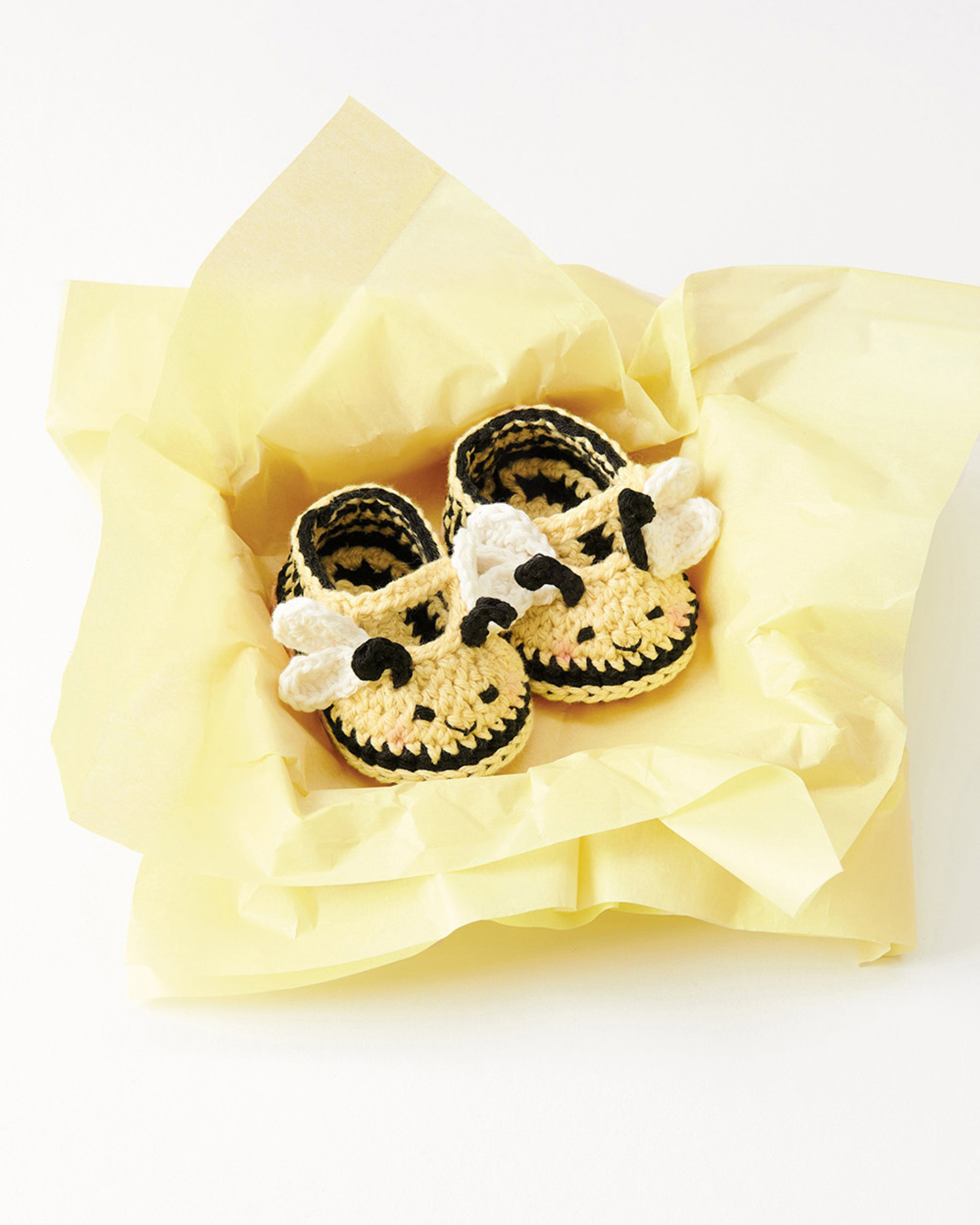 Ricorumi Crochet Kit "Baby Booties" Bee - Bilde 4