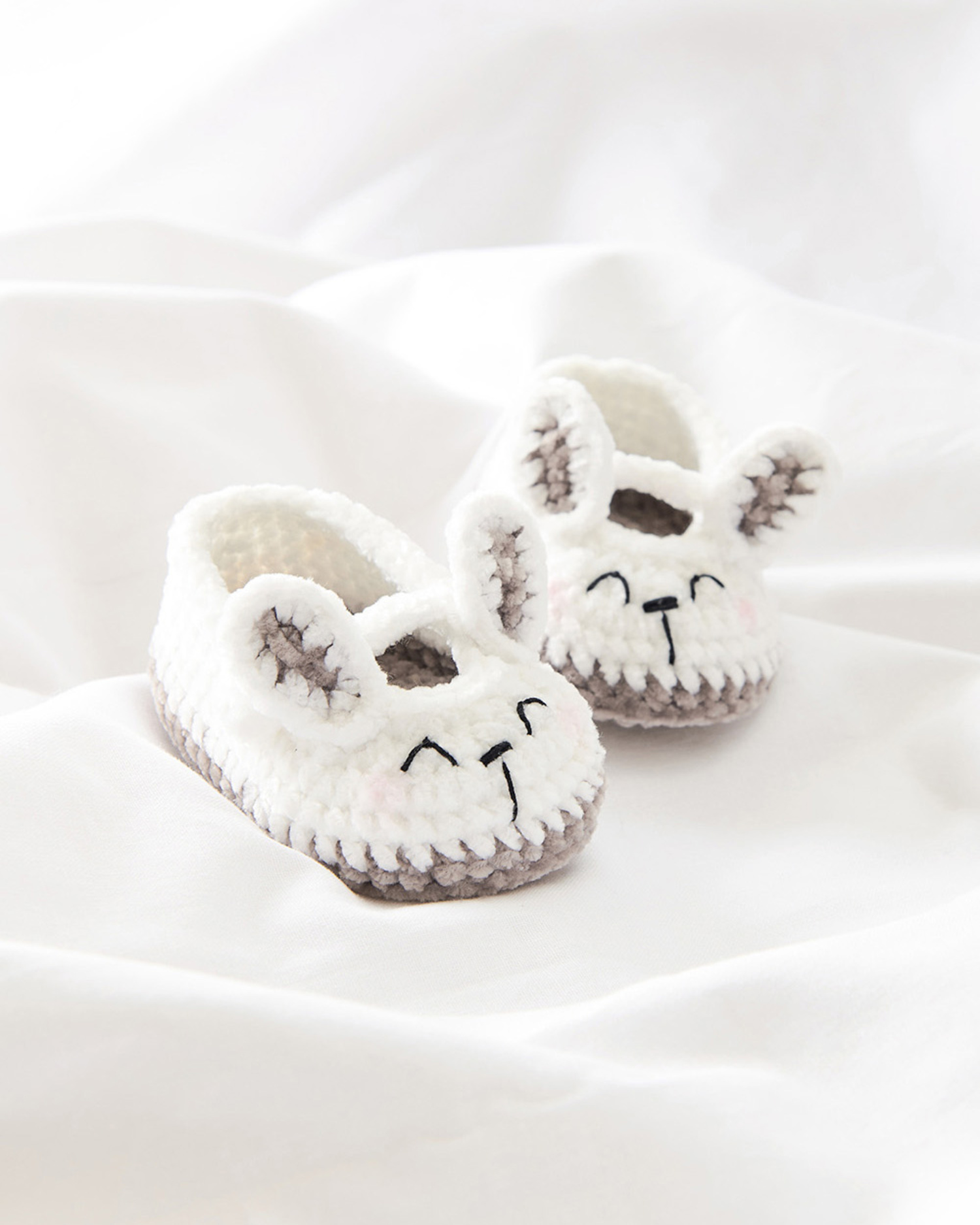 Ricorumi Crochet Kit "Baby Booties" Bunny - Bilde 3
