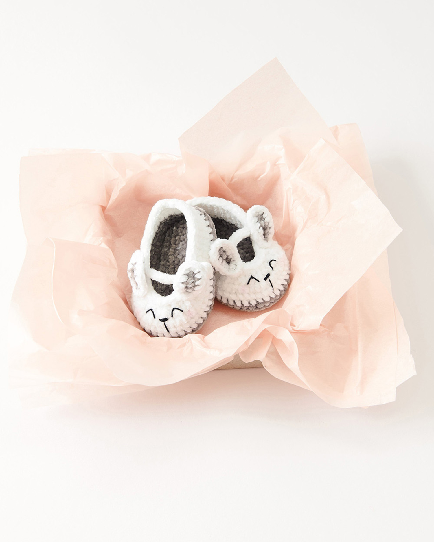 Ricorumi Crochet Kit "Baby Booties" Bunny - Bilde 4