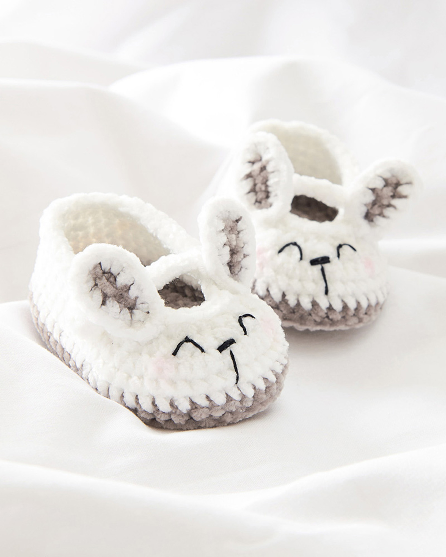 Ricorumi Crochet Kit "Baby Booties" Bunny - Bilde 5