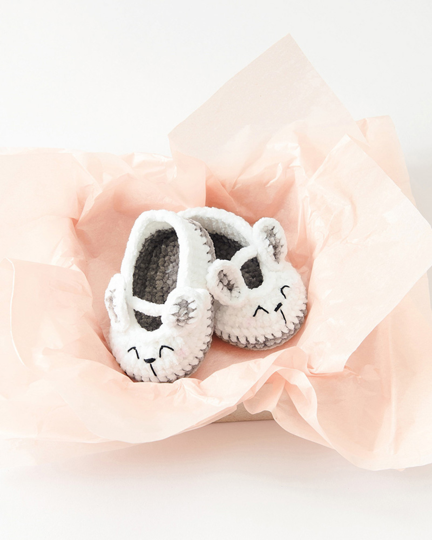 Ricorumi Crochet Kit "Baby Booties" Bunny - Bilde 6