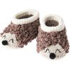 Ricorumi Crochet Kit "Baby Booties" Hedgehog