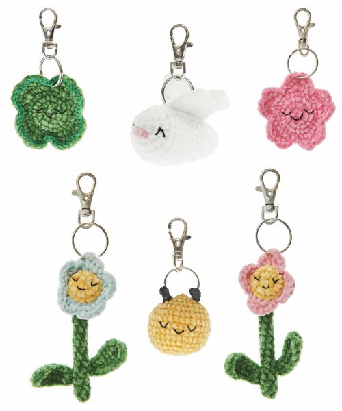 Ricorumi Crochet Kit "Keyring Pendants Chingu" - Earth