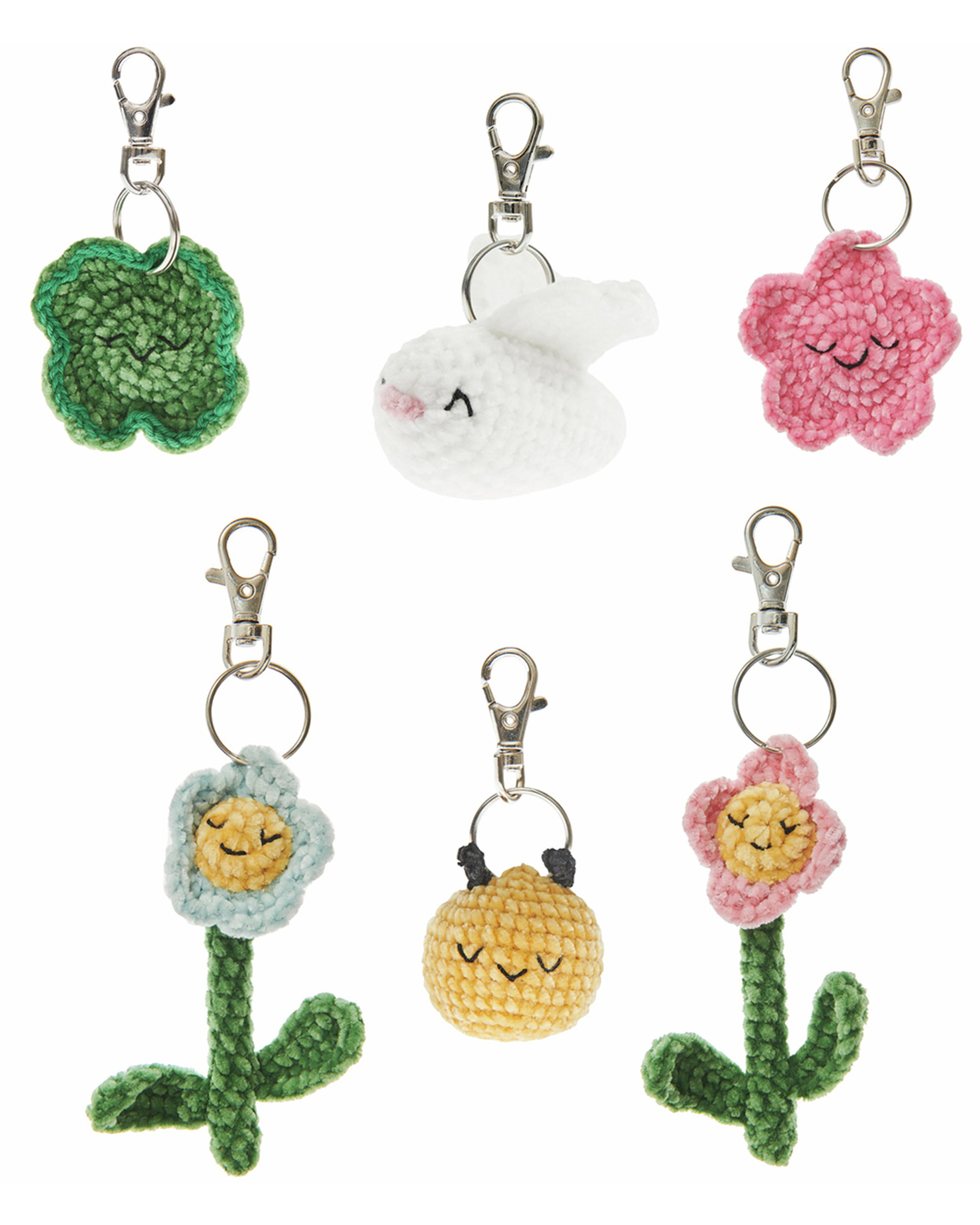 Ricorumi Crochet Kit "Keyring Pendants Chingu" - Earth