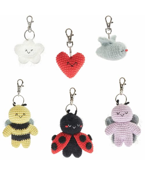 Ricorumi Crochet Kit "Keyring Pendants Chingu" - Sky