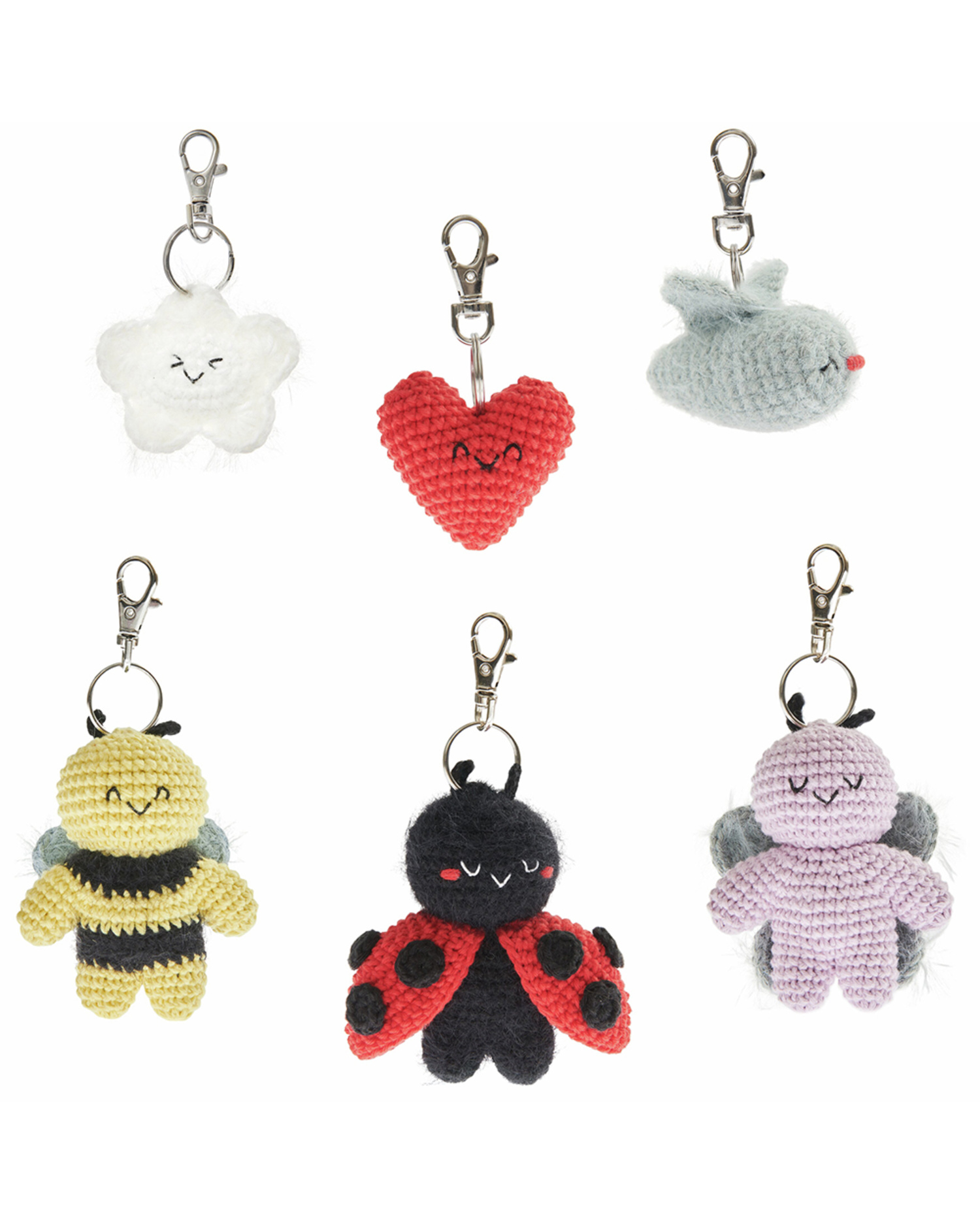 Ricorumi Crochet Kit "Keyring Pendants Chingu" - Sky