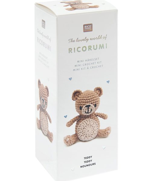 Ricorumi Mini Easy Crochet Kit "Teddy"