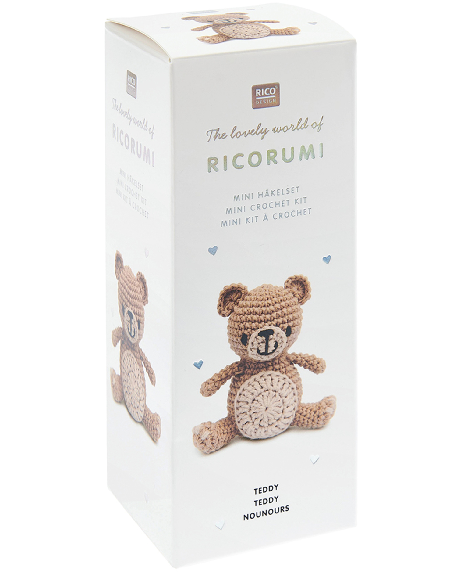 Ricorumi Mini Easy Crochet Kit "Teddy"