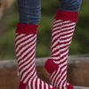 Candycane Knestrømper
